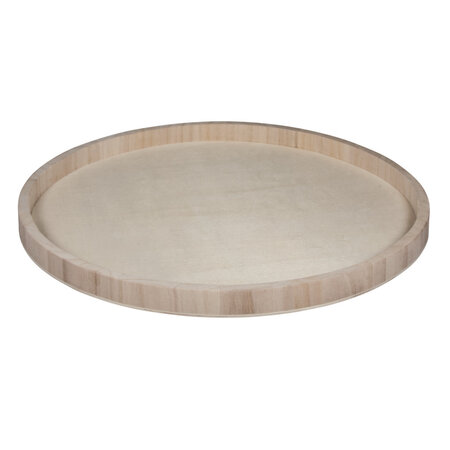 Plateau en bois rond 40 cm