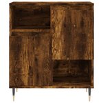 vidaXL Buffet Chêne fumé 60x35x70 cm Bois d'ingénierie