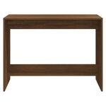 vidaXL Ensemble à manger 3 Pièces Chêne marron Bois d'ingénierie