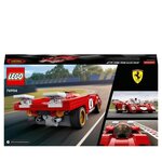 Lego 76906 speed champions 1970 ferrari 512 m modele réduit de voiture de course  jouet de construction pour enfants