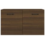 vidaXL Armoire murale Chêne marron 60x36 5x35 cm Bois d'ingénierie