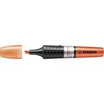 Surligneur LUMINATOR Niveau Visible Pointe Biseautée Orange x 5 STABILO