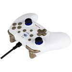 Manette - KONIX - Blanc - Switch et PC - Sous Licence Officielle FFF