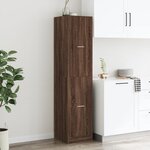 vidaXL Armoire apothicaire chêne marron 40x41x174 5 cm bois ingénierie