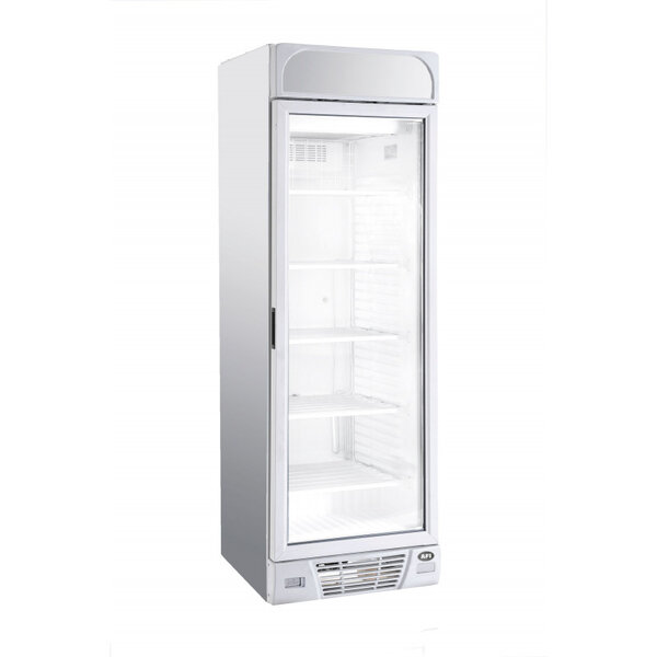 Armoire réfrigérée négative ventilée porte vitrée - 374 l - afi collin lucy - r290 - 1vitrée 640x670x2056mm