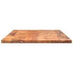 vidaXL Dessus de table 90x50x2 5 cm rectangulaire bois massif d'acacia