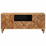 vidaXL Armoires de rangement avec tiroir Marron 105 x 33 5 x 46 cm