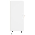 vidaXL Buffet blanc 34 5x34x90 cm bois d'ingénierie