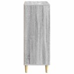 vidaXL Buffet Sonoma gris 66 x 34 5 x 90 cm Bois d'ingénierie
