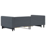 vidaXL Lit de jour avec gigogne et tiroirs sans matelas 100x200 cm