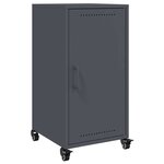 vidaXL Buffet anthracite 36x39x72 cm acier laminé à froid