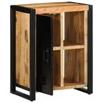 vidaXL Buffet 55x35x70 cm bois de manguier brut massif