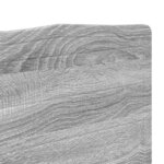 vidaXL Tête de lit Gris Sonoma 180 cm Bois d'ingénierie