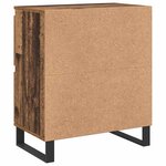 vidaXL Buffets 2 Pièces Bois ancien 120 x 35 x 70 cm Bois d'ingénierie