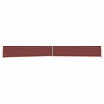 vidaXL Auvent latéral rétractable de patio 170x1200 cm Marron