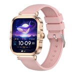 Montre connectée Véga AMOLED 1 38" - cardio  sommeil  multisport  7 j - Silicone Rose