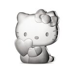 Hello Kitty Monnaie de 10€ Argent BE - Forme Hello Kitty