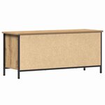 vidaXL Meuble TV Chêne artisanal 100 x 35 x 45 cm Bois d'ingénierie
