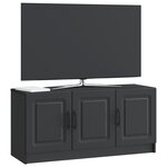 vidaXL Meuble TV Noir 99 x 34 5 x 47 cm Bois d'ingénierie