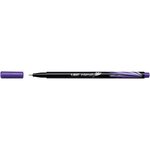 Stylo Feutre Fineliner Intensity Pointe Baguée métal Fine 0 4mm Violet x 12 BIC