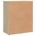 vidaXL Buffet chêne sonoma 60x31x70 cm bois d'ingénierie