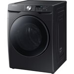 Lave-linge hublot ecobubble wifi samsung wf18t8000gv - 18 kg - l68 6cm - moteur digital inverter - 1100 trs/min - noir