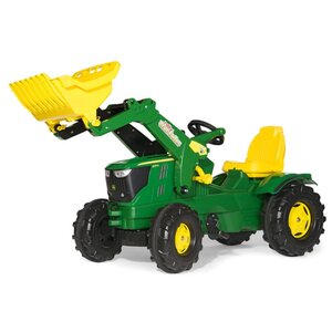 Rolly Toys 611096 - RollyFarmtrac John Deere 6210R - rollyTrac Lader