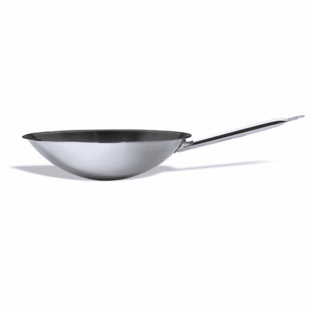 Wok anti-adhésif fond rond multi-métal 36 cm - pujadas -  - aluminium/inox6oui