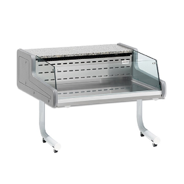 Comptoir réfrigéré self service professionnel - virtus -  - acier inoxydable1000 mm x930x900mm