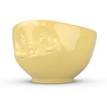 Bol jaune séduisant en porcelaine tassen 500 ml