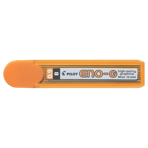 Etui de 12 Mines ENO-G Graphite pour Porte-mines B 0.9 mm PILOT