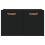 vidaXL Armoire murale Noir 60x36 5x35 cm Bois d'ingénierie
