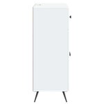 vidaXL Buffet Blanc 66 x 34 5 x 90 cm Bois d'ingénierie