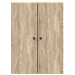 vidaXL Armoire Murale 66 x 34 5 x 90 cm Bois d'ingénierie Chêne Sonoma