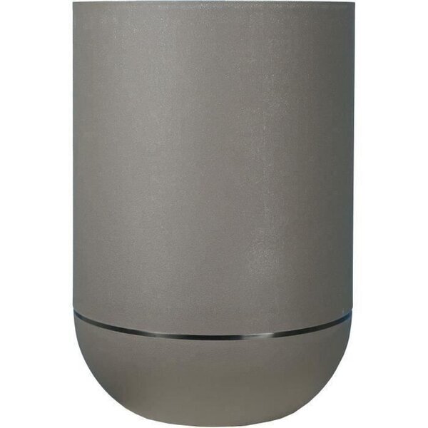 Pot de fleurs Tulipe - granit - gris