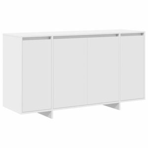 vidaXL Buffet Blanc 135 x 41 x 75 cm Bois d'ingénierie