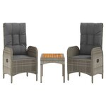 Salon de jardin meuble d'extérieur ensemble de mobilier 3 pièces avec coussins gris résine tressée 02_0015973