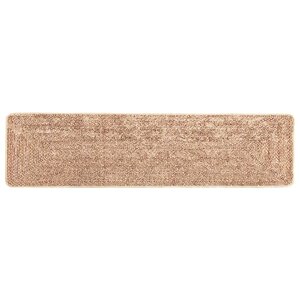 vidaXL Coureur de Tapis MARSA Jaune 100 x 450 cm Polyester et PVC