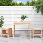 vidaXL Ensemble de bistrot de jardin 3 Pièces bois de pin massif