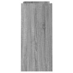 vidaXL Buffet sonoma gris 73 5x35x75 cm bois d'ingénierie