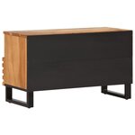 vidaXL Meuble TV 80x34x46 cm bois d'acacia massif