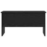 vidaXL Table basse Chêne noir 80 x 50 5 x 42 5 cm Bois d'ingénierie