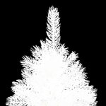 vidaXL Arbre de Noël artificiel aiguilles réalistes blanc 240 cm