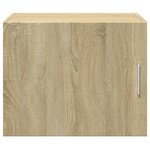 vidaXL Armoire murale chêne sonoma 50x42 5x40 cm bois d'ingénierie