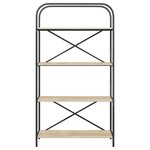 vidaXL Étagère Chêne sonoma 80 x 30 x 146 cm Bois d'ingénierie