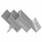 vidaXL Étagère à magazines avec étagère Gris Sonoma 90 x 53 x 28 5 cm