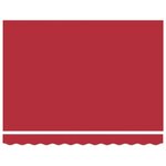 vidaXL Auvent Rétractable Rouge 300 x 250 cm tissu