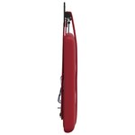 vidaXL Tête de lit suspendue Avec lumière LED Bordeaux Simili cuir