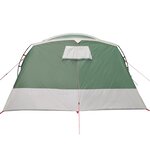 vidaXL Tente familiale tunnel 8 personnes vert imperméable