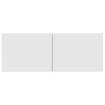 vidaXL Ensemble de meubles TV 4 Pièces Blanc Bois d'ingénierie